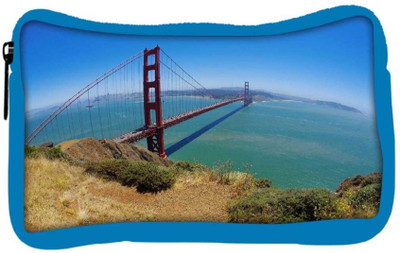 

Snoogg Eco Friendly Canvas Blue Water And Sealing Designer Student Pen Pencil Case Coin Purse Pouch Cosmetic Makeup Bag (BLUE) Pouch(Multicolor)