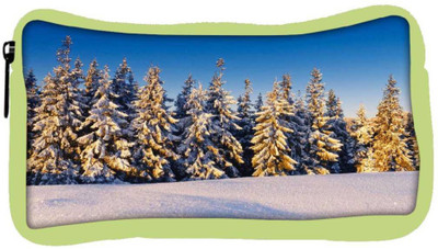 

Snoogg Eco Friendly Canvas Christmas Trees Designer Student Pen Pencil Case Coin Purse Pouch Cosmetic Makeup Bag (GREEN) Pouch(Multicolor)