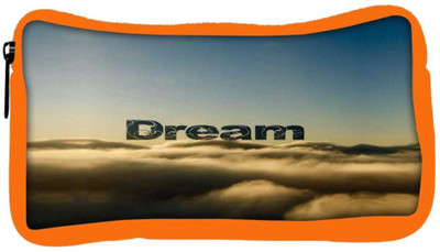 

Snoogg Eco Friendly Canvas Dream Clouds Student Pen Pencil Case Coin Purse Pouch Cosmetic Makeup Bag (ORANGE) Pouch(Multicolor)