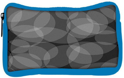 

Snoogg Eco Friendly Canvas Grey Circles Abstract Pattern Designer Student Pen Pencil Case Coin Purse Pouch Cosmetic Makeup Bag (BLUE) Pouch(Multicolor)