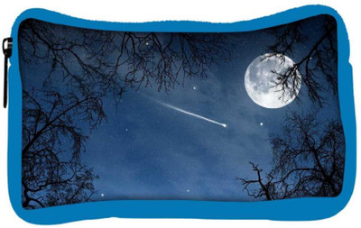 

Snoogg Eco Friendly Canvas Falling Stars Designer Student Pen Pencil Case Coin Purse Pouch Cosmetic Makeup Bag (BLUE) Pouch(Multicolor)
