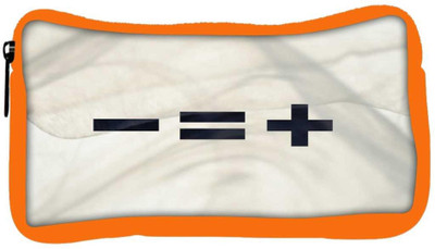 

Snoogg Eco Friendly Canvas Math Of Life Student Pen Pencil Case Coin Purse Pouch Cosmetic Makeup Bag (ORANGE) Pouch(Multicolor)