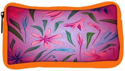 

Snoogg Eco Friendly Canvas Colorful Petals Designer Student Pen Pencil Case Coin Purse Pouch Cosmetic Makeup Bag (ORANGE) Pouch(Multicolor)