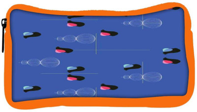 

Snoogg Eco Friendly Canvas Bird Blue 2450 Student Pen Pencil Case Coin Purse Pouch Cosmetic Makeup Bag (ORANGE) Pouch(Multicolor)