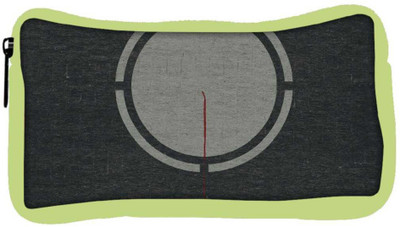

Snoogg Eco Friendly Canvas Gray Circle Minimalistic Designer Student Pen Pencil Case Coin Purse Pouch Cosmetic Makeup Bag (GREEN) Pouch(Multicolor)