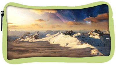 

Snoogg Eco Friendly Canvas Everst Top With Clouds Designer Student Pen Pencil Case Coin Purse Pouch Cosmetic Makeup Bag (GREEN) Pouch(Multicolor)