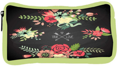 

Snoogg Eco Friendly Canvas Cute Floral Bouquets Student Pen Pencil Case Coin Purse Pouch Cosmetic Makeup Bag (GREEN) Pouch(Multicolor)