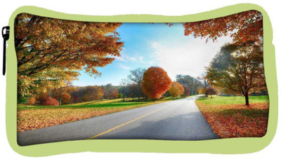 

Snoogg Eco Friendly Canvas Clean Roads Designer Student Pen Pencil Case Coin Purse Pouch Cosmetic Makeup Bag (GREEN) Pouch(Multicolor)