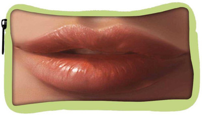

Snoogg Eco Friendly Canvas Crazy Lips 2565 Student Pen Pencil Case Coin Purse Pouch Cosmetic Makeup Bag (GREEN) Pouch(Multicolor)