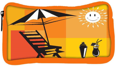

Snoogg Eco Friendly Canvas Summer Holiday With Palm Tree And Parasol On The Beach Series 7 Student Pen Pencil Case Coin Purse Pouch Cosmetic Makeup Bag (ORANGE) Pouch(Multicolor)