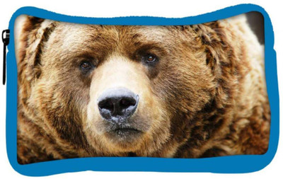 

Snoogg Eco Friendly Canvas Angry Bear Designer Student Pen Pencil Case Coin Purse Pouch Cosmetic Makeup Bag (BLUE) Pouch(Multicolor)