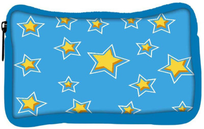 

Snoogg Eco Friendly Canvas Yelow Star Blue Pattern Designer Student Pen Pencil Case Coin Purse Pouch Cosmetic Makeup Bag (BLUE) Pouch(Multicolor)