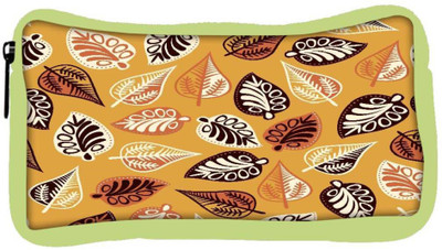

Snoogg Eco Friendly Canvas Abstract Leaves Yellow Designer Student Pen Pencil Case Coin Purse Pouch Cosmetic Makeup Bag (GREEN) Pouch(Multicolor)