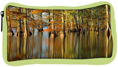 

Snoogg Eco Friendly Canvas Water In Forest Designer Student Pen Pencil Case Coin Purse Pouch Cosmetic Makeup Bag (GREEN) Pouch(Multicolor)