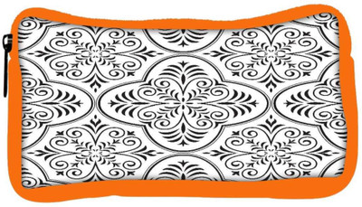 

Snoogg Eco Friendly Canvas Amazed Grey Pattern Designer Student Pen Pencil Case Coin Purse Pouch Cosmetic Makeup Bag (ORANGE) Pouch(Multicolor)