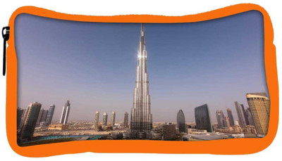 

Snoogg Eco Friendly Canvas Burj Khalifa Designer Student Pen Pencil Case Coin Purse Pouch Cosmetic Makeup Bag (ORANGE) Pouch(Multicolor)