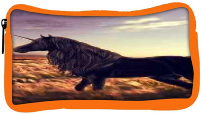 

Snoogg Eco Friendly Canvas Capricorn Horse Designer Student Pen Pencil Case Coin Purse Pouch Cosmetic Makeup Bag (ORANGE) Pouch(Multicolor)