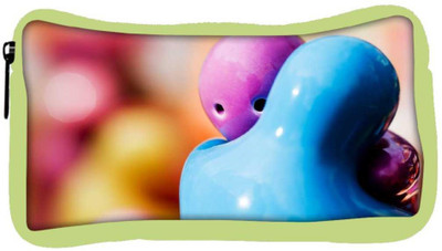 

Snoogg Eco Friendly Canvas Hug Me Designer Student Pen Pencil Case Coin Purse Pouch Cosmetic Makeup Bag (GREEN) Pouch(Multicolor)