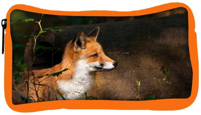 

Snoogg Eco Friendly Canvas Fox And Wood Designer Student Pen Pencil Case Coin Purse Pouch Cosmetic Makeup Bag (ORANGE) Pouch(Multicolor)