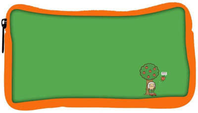 

Snoogg Eco Friendly Canvas Gravity Humor Designer Student Pen Pencil Case Coin Purse Pouch Cosmetic Makeup Bag (ORANGE) Pouch(Multicolor)