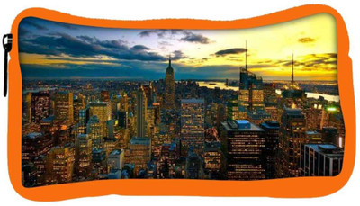 

Snoogg Eco Friendly Canvas New York By Night Student Pen Pencil Case Coin Purse Pouch Cosmetic Makeup Bag (ORANGE) Pouch(Multicolor)