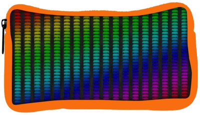 

Snoogg Eco Friendly Canvas Polka Colourful 2416 Student Pen Pencil Case Coin Purse Pouch Cosmetic Makeup Bag (ORANGE) Pouch(Multicolor)