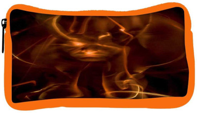 

Snoogg Eco Friendly Canvas Find Yourself Abstract Student Pen Pencil Case Coin Purse Pouch Cosmetic Makeup Bag (ORANGE) Pouch(Multicolor)