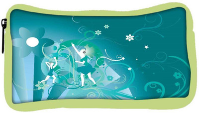 

Snoogg Eco Friendly Canvas Abstract Illustration Student Pen Pencil Case Coin Purse Pouch Cosmetic Makeup Bag (GREEN) Pouch(Multicolor)