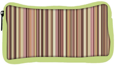 

Snoogg Eco Friendly Canvas Colorful Strips Designer Student Pen Pencil Case Coin Purse Pouch Cosmetic Makeup Bag (GREEN) Pouch(Multicolor)