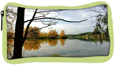 

Snoogg Eco Friendly Canvas River Side Trees Designer Student Pen Pencil Case Coin Purse Pouch Cosmetic Makeup Bag (GREEN) Pouch(Multicolor)