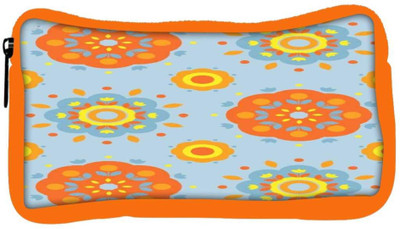 

Snoogg Eco Friendly Canvas Flower Pattern 2527 Student Pen Pencil Case Coin Purse Pouch Cosmetic Makeup Bag (ORANGE) Pouch(Multicolor)
