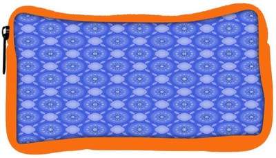 

Snoogg Eco Friendly Canvas Blue Flourish Pattern Student Pen Pencil Case Coin Purse Pouch Cosmetic Makeup Bag (ORANGE) Pouch(Multicolor)