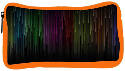 

Snoogg Eco Friendly Canvas Falling Colorful Rays Designer Student Pen Pencil Case Coin Purse Pouch Cosmetic Makeup Bag (ORANGE) Pouch(Multicolor)