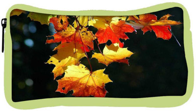 

Snoogg Eco Friendly Canvas Autumn Leaves In Trees Designer Student Pen Pencil Case Coin Purse Pouch Cosmetic Makeup Bag (GREEN) Pouch(Multicolor)