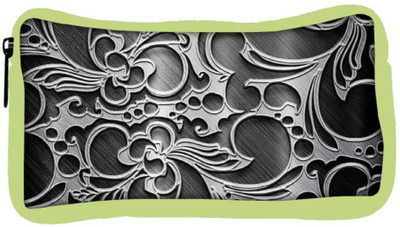 

Snoogg Eco Friendly Canvas Abstract Grey Design Designer Student Pen Pencil Case Coin Purse Pouch Cosmetic Makeup Bag (GREEN) Pouch(Multicolor)