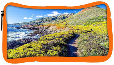 

Snoogg Eco Friendly Canvas Pathway In The Mountain Designer Student Pen Pencil Case Coin Purse Pouch Cosmetic Makeup Bag (ORANGE) Pouch(Multicolor)