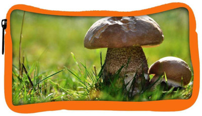 

Snoogg Eco Friendly Canvas Tiny Mushroom Designer Student Pen Pencil Case Coin Purse Pouch Cosmetic Makeup Bag (ORANGE) Pouch(Multicolor)