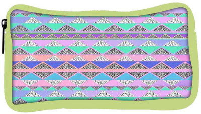 

Snoogg Eco Friendly Canvas Pyramid Aztec Student Pen Pencil Case Coin Purse Pouch Cosmetic Makeup Bag (GREEN) Pouch(Multicolor)