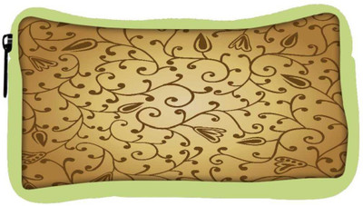 

Snoogg Eco Friendly Canvas Abstract Seamless Texture With Fish Student Pen Pencil Case Coin Purse Pouch Cosmetic Makeup Bag (GREEN) Pouch(Multicolor)