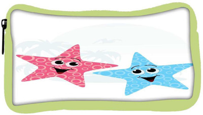 

Snoogg Eco Friendly Canvas Pair Of Little Starfish Student Pen Pencil Case Coin Purse Pouch Cosmetic Makeup Bag (GREEN) Pouch(Multicolor)