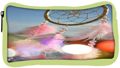 

Snoogg Eco Friendly Canvas Dream Catcher Real Student Pen Pencil Case Coin Purse Pouch Cosmetic Makeup Bag (GREEN) Pouch(Multicolor)