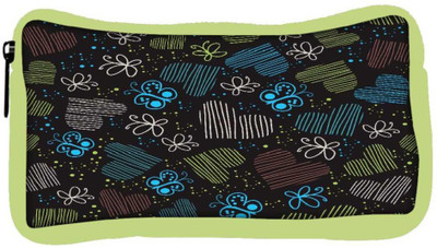 

Snoogg Eco Friendly Canvas Blue Heart And Butterfly Designer Student Pen Pencil Case Coin Purse Pouch Cosmetic Makeup Bag (GREEN) Pouch(Multicolor)