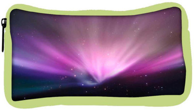 

Snoogg Eco Friendly Canvas Abstract Galaxy Design Designer Student Pen Pencil Case Coin Purse Pouch Cosmetic Makeup Bag (GREEN) Pouch(Multicolor)