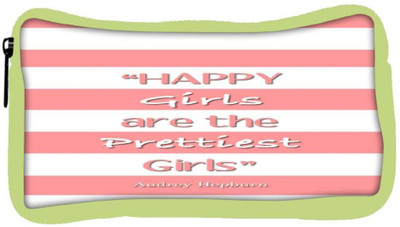 

Snoogg Eco Friendly Canvas Happy Girls Are The Prettiest Girls Student Pen Pencil Case Coin Purse Pouch Cosmetic Makeup Bag (GREEN) Pouch(Multicolor)