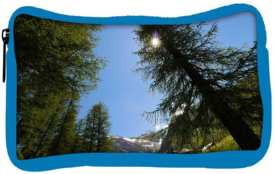 

Snoogg Eco Friendly Canvas Tall Christmas Tree Designer Student Pen Pencil Case Coin Purse Pouch Cosmetic Makeup Bag (BLUE) Pouch(Multicolor)