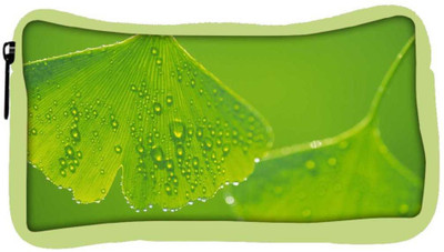

Snoogg Eco Friendly Canvas Green Leaves Designer Student Pen Pencil Case Coin Purse Pouch Cosmetic Makeup Bag (GREEN) Pouch(Multicolor)