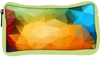 

Snoogg Eco Friendly Canvas Multicolor Pattern Design Designer Student Pen Pencil Case Coin Purse Pouch Cosmetic Makeup Bag (GREEN) Pouch(Multicolor)