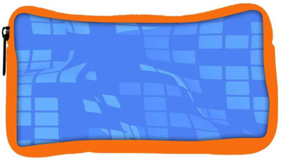 

Snoogg Eco Friendly Canvas Sky Blue Checkered Pattern 2476 Student Pen Pencil Case Coin Purse Pouch Cosmetic Makeup Bag (ORANGE) Pouch(Multicolor)