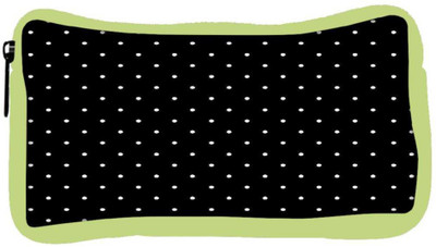 

Snoogg Eco Friendly Canvas Love Polka Student Pen Pencil Case Coin Purse Pouch Cosmetic Makeup Bag (GREEN) Pouch(Multicolor)