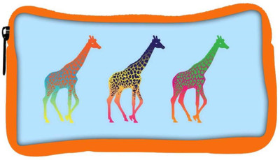 

Snoogg Eco Friendly Canvas Neon Giraffes 2666 Student Pen Pencil Case Coin Purse Pouch Cosmetic Makeup Bag (ORANGE) Pouch(Multicolor)
